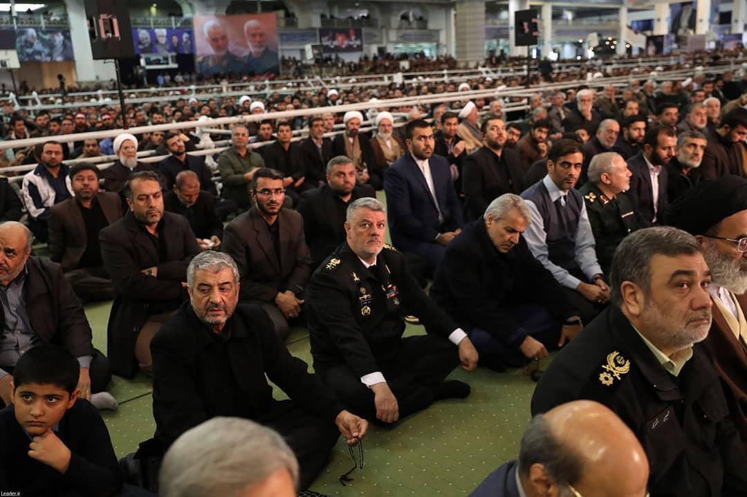 بسته تصویری از حضور مسئولین در نماز جمعه این هفته تهران
