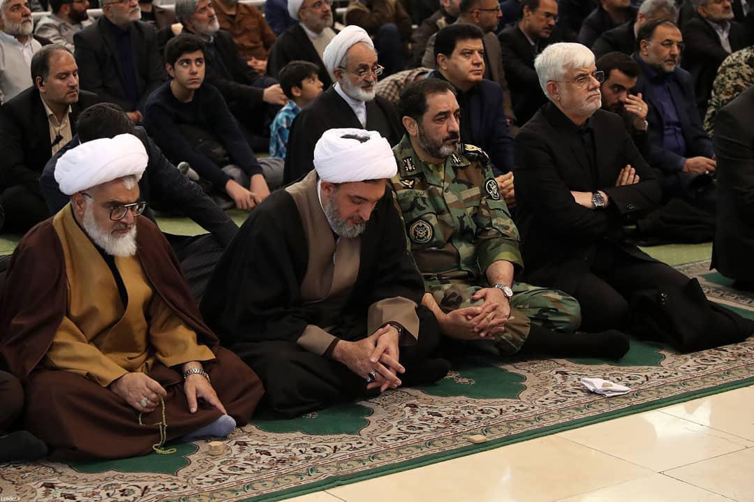 بسته تصویری از حضور مسئولین در نماز جمعه این هفته تهران