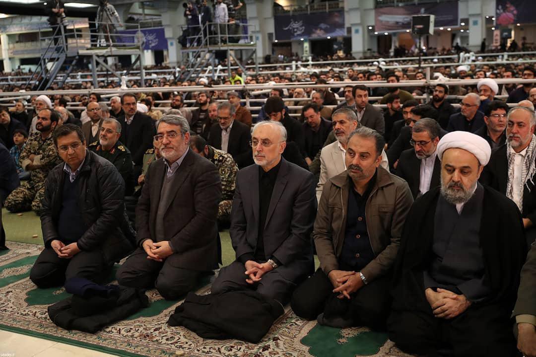 بسته تصویری از حضور مسئولین در نماز جمعه این هفته تهران