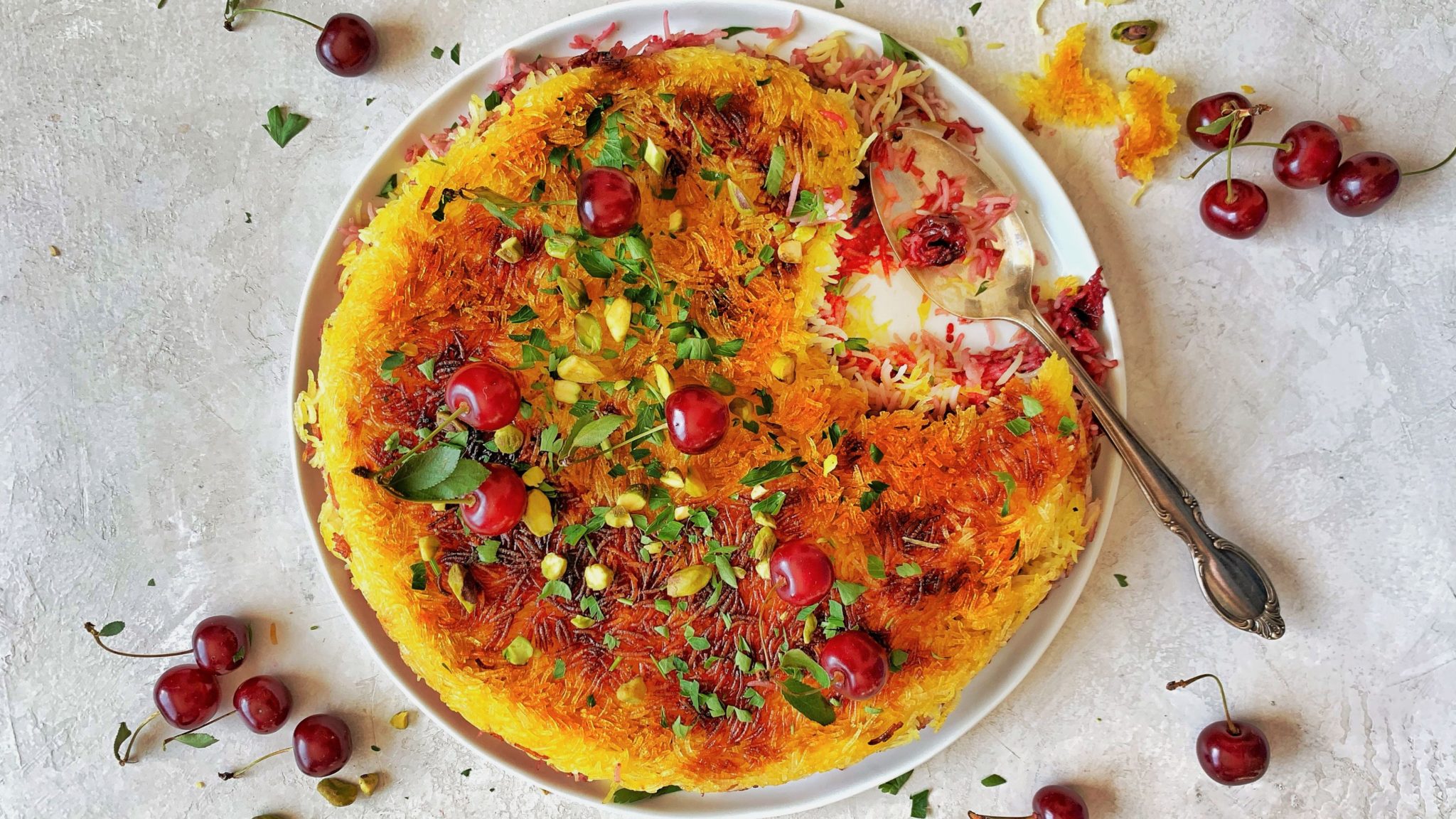 ۵ طرز تهیه ته دیگ سیب زمینی برنج و ماکارونی، ته دیگ ماستی، کاهو، طرح&zwnj;دار و &hellip;