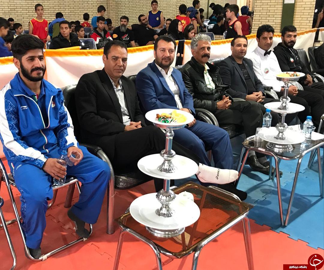 آغاز لیگ ووشو استان کرمان + تصاویر
