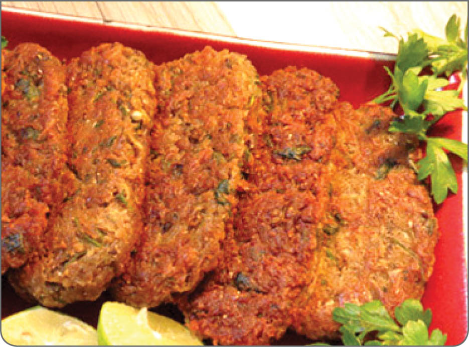 کتلت لوبیاچشم بلبلی منبع آهن و فسفر + طرزتهیه