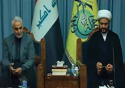 تظاهرات مردم عراق علیه حضور نظامیان آمریکایی در کشورشان + فیلم