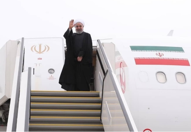روحانی چابهار را به مقصد تهران ترک کرد
