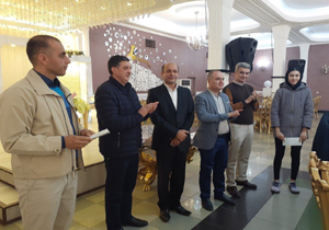 تقدیر از ورزشکاران ملی پوش هیئت تنیس روی میز مهاباد