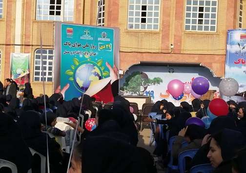 نواخته شدن زنگ هوای پاک در مدارس اهواز