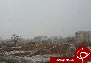بارش برف و باران در استان سمنان