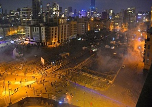 صلیب سرخ لبنان: بیش از ۲۲۰ نفر در تظاهرات شب گذشته زخمی شدند