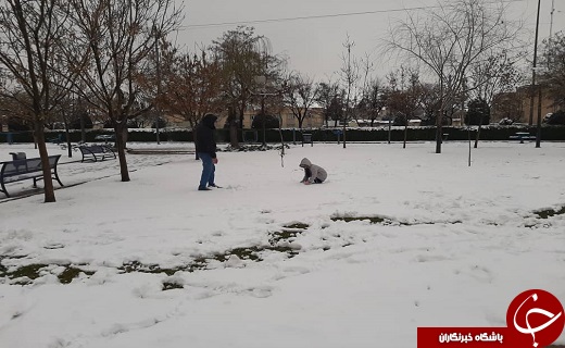شادی&zwnj;های کودکانه در یک روز برفی