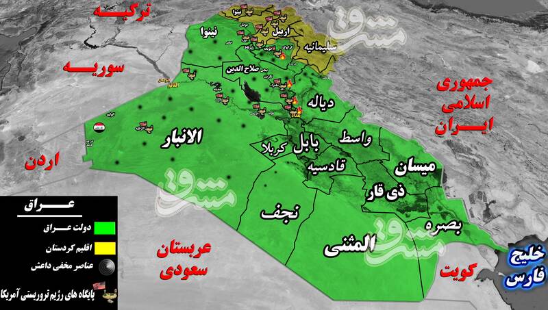 خودزنی عجیب رژیم تروریستی آمریکا در خاک عراق/ آیا کاخ سفید عملیات انتقام حشدالشعبی را متوقف می&zwnj;کند؟