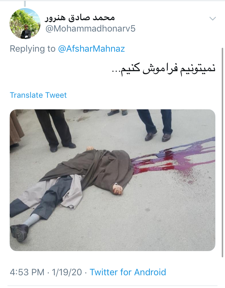 نظر کاربران به پست جنجالی مهناز افشار درباره هواپیمای اوکراینی؛ چند می&zwnj;گیری توئیت می&zwnj;زنی؟