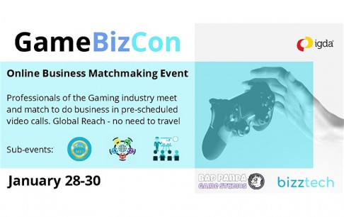 در نظر گرفته شدن تخفیف ویژه برای بازیسازان ایرانی در رویداد آنلاین تجاری Gamebizcon در نظر گرفته شدن تخفیف ویژه برای بازیسازان ایرانی در رویداد آنلاین تجاری Gamebizcon