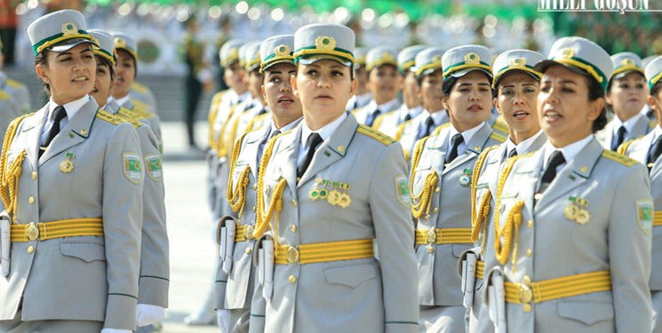 دعوت از زنان برای خدمات سربازی در ترکمنستان