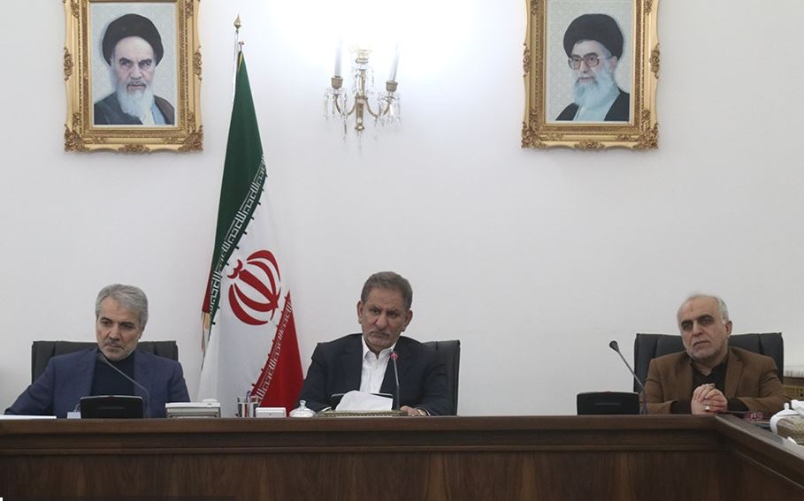 جلسه شورای اقتصاد با حضور معاون اول رئیس جمهور