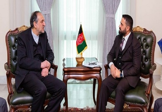 دیدار سفیر ایران در کابل با معاون وزارت خارجه افغانستان