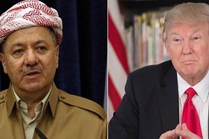 منبع آگاه: ترامپ و بارزانی با محوریت احداث بزرگ‌ترین پایگاه آمریکا در اربیل دیدار می‌کنند