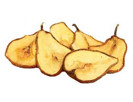 فواید گلابی خشک شده