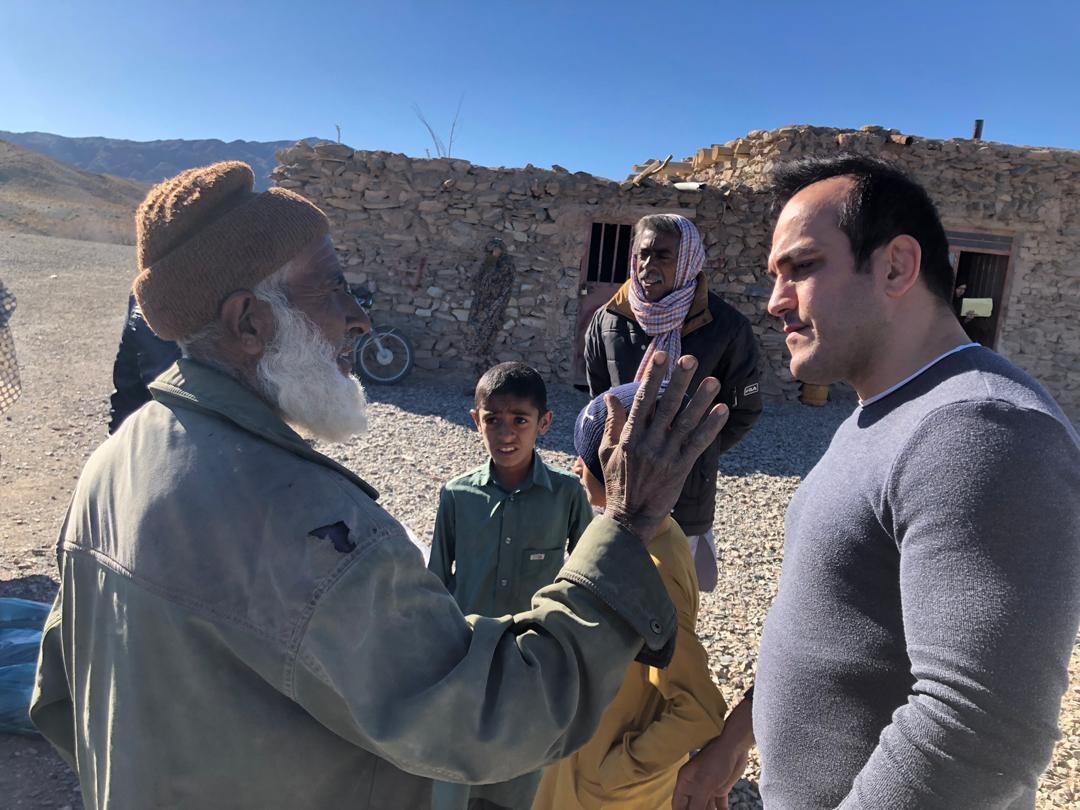 رحیمی و لشگری در میان روستائیان محروم استان سیستان و بلوچستان