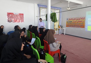 برپایی کارگاه آموزشی کتاب کار و محیط زیست ویژه مربیان پیش دبستانی