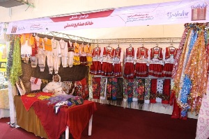 نمایش صنایع‌دستی خراسان شمالی در نمایشگاه سراسری بوشهر