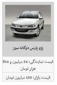روند ادامه دار ثبات قیمت محصولات ایران خودرو/ رانا LX به نرخ ۹۱ میلیون و ۴۰۰ هزار تومان رسید