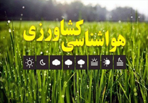 توصیه‌های هواشناسی کشاورزی