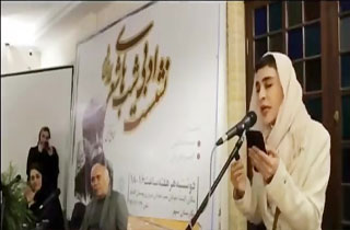 ماجرای شعر خوانی عجیب خانم بازیگر / توهمی به نام «ش ش ش شعر»!