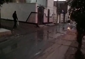 رنجش ساکنان خیابان ذوالفقار ۷ از وضع فاضلاب + فیلم