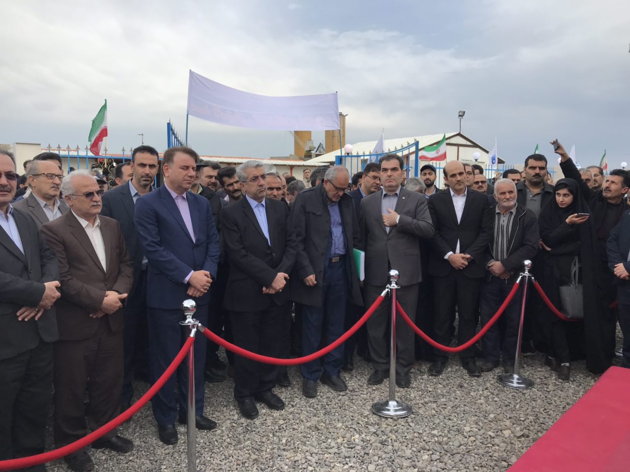 بهره برداری از سد لاستیکی با حضور وزیر نیرو
