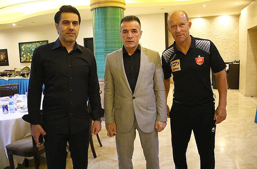 حضور انصاری فرد در اردوی پرسپولیس