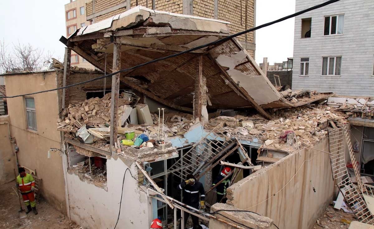 انفجار گاز شهری