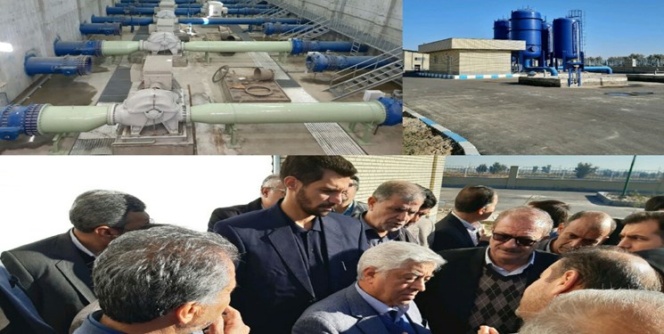 بازدید سرپرست وزارت جهاد کشاورزی از طرح انتقال آب به دشت سیستان
