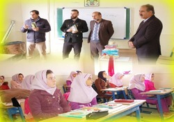 توزیع نوشت افزار بین دانش آموزان از محل حذف قبض کاغذی برق