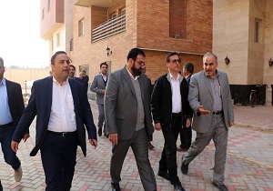 بازدید معاون توسعه کارآفرینی و اشتغال وزارت تعاون، کار و رفاه اجتماعی از تعاونی مسکن آبادان