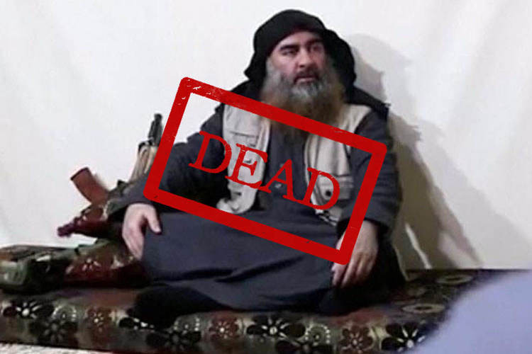 کشته شدن ابوبکر بغدادی