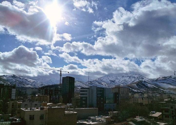 باران ،رد پای آلودگی را شست