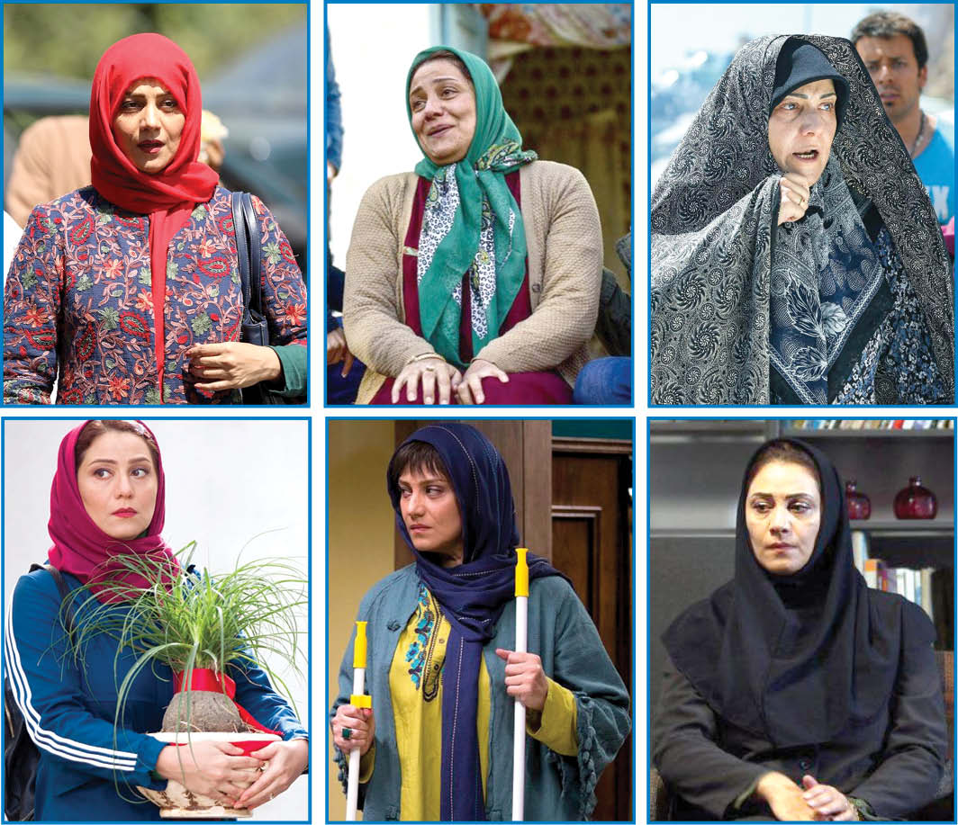 زن هزار چهره سینمای ایران!