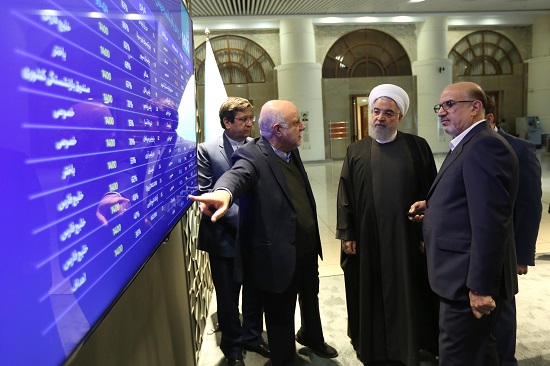 بازدید رئیس جمهور از نمایشگاه دستاورد&zwnj;های صنعت پتروشیمی