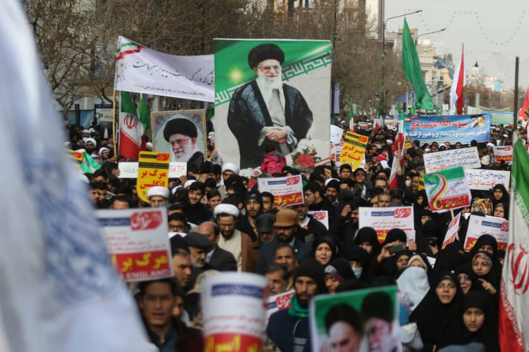تصاویر مراسم راهپیمایی ۹ دی مشهد/مردم ولایت مدار مشهد حماسه&zwnj;ای دیگر آفریدند