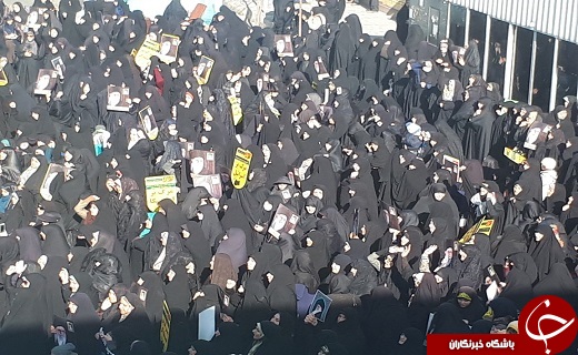 تجمع مردمی 9 دی در سمنان برگزار شد