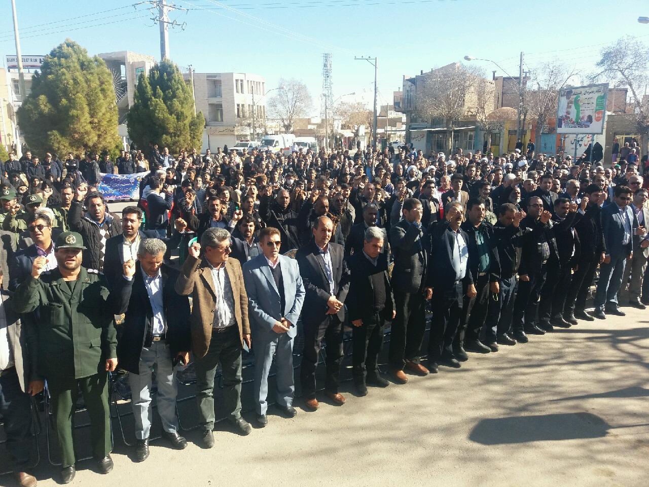 اجتماع باشکوه نهم دی ماه در شهرستان های استان کرمان