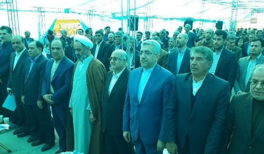 بهره برداری از نیروگاه&zwnj;های ۵۸/۲ مگاواتی با حضور وزیر نیرو در رفسنجان