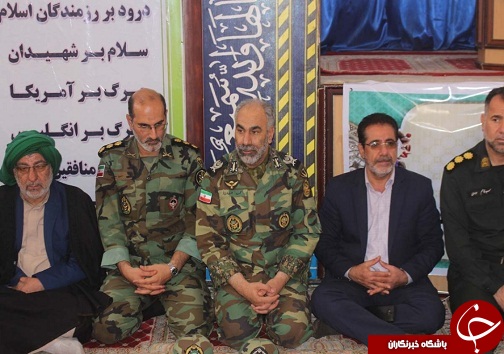 تجدید بیعت اهالی دشت آزادگان با انقلاب و مقام معظم رهبری