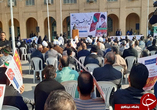 برگزاری مراسم گرامیداشت نهم دی ماه در شهرستان آبادان