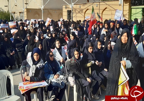برگزاری مراسم گرامیداشت نهم دی ماه در شهرستان آبادان
