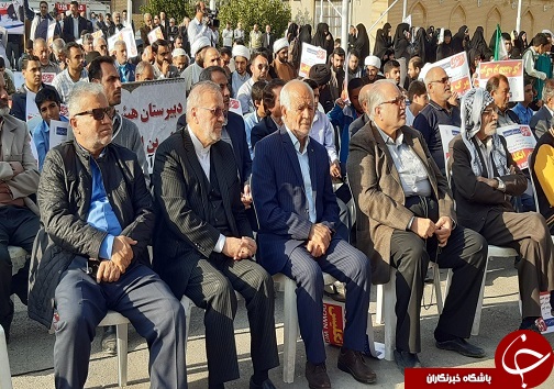 برگزاری مراسم گرامیداشت نهم دی ماه در شهرستان آبادان