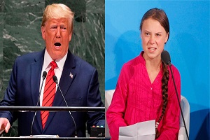 نوجوان فعال محیط زیست: صحبت کردن با ترامپ، وقت تلف کردن است