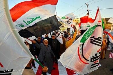 راهیپیمایی ضد آمریکایی در عراق