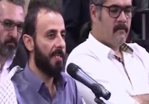شعرخوانی مهدی جهاندار درباره فتنه و تحسین رهبر انقلاب + فیلم