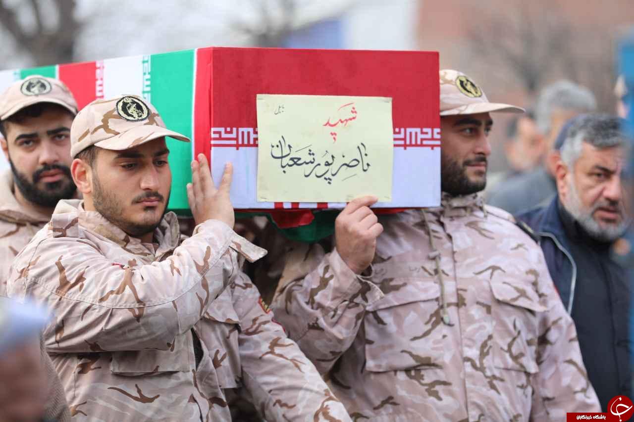 تشییع پیکر جان باخته حادثه هواپیمای اوکراینی در بابل